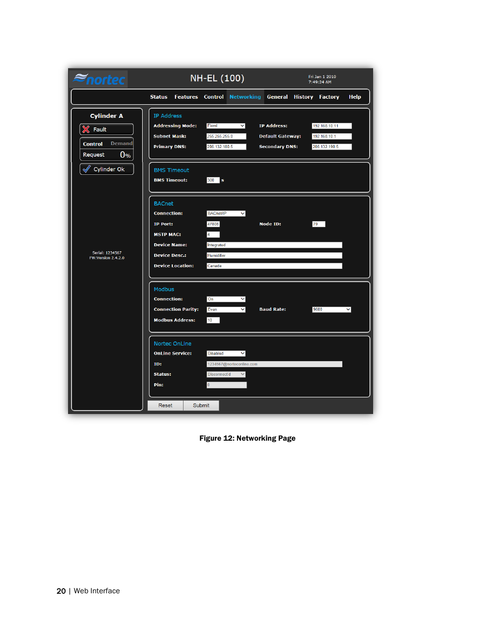 Nortec Remote Interface User Manual | Page 24 / 34