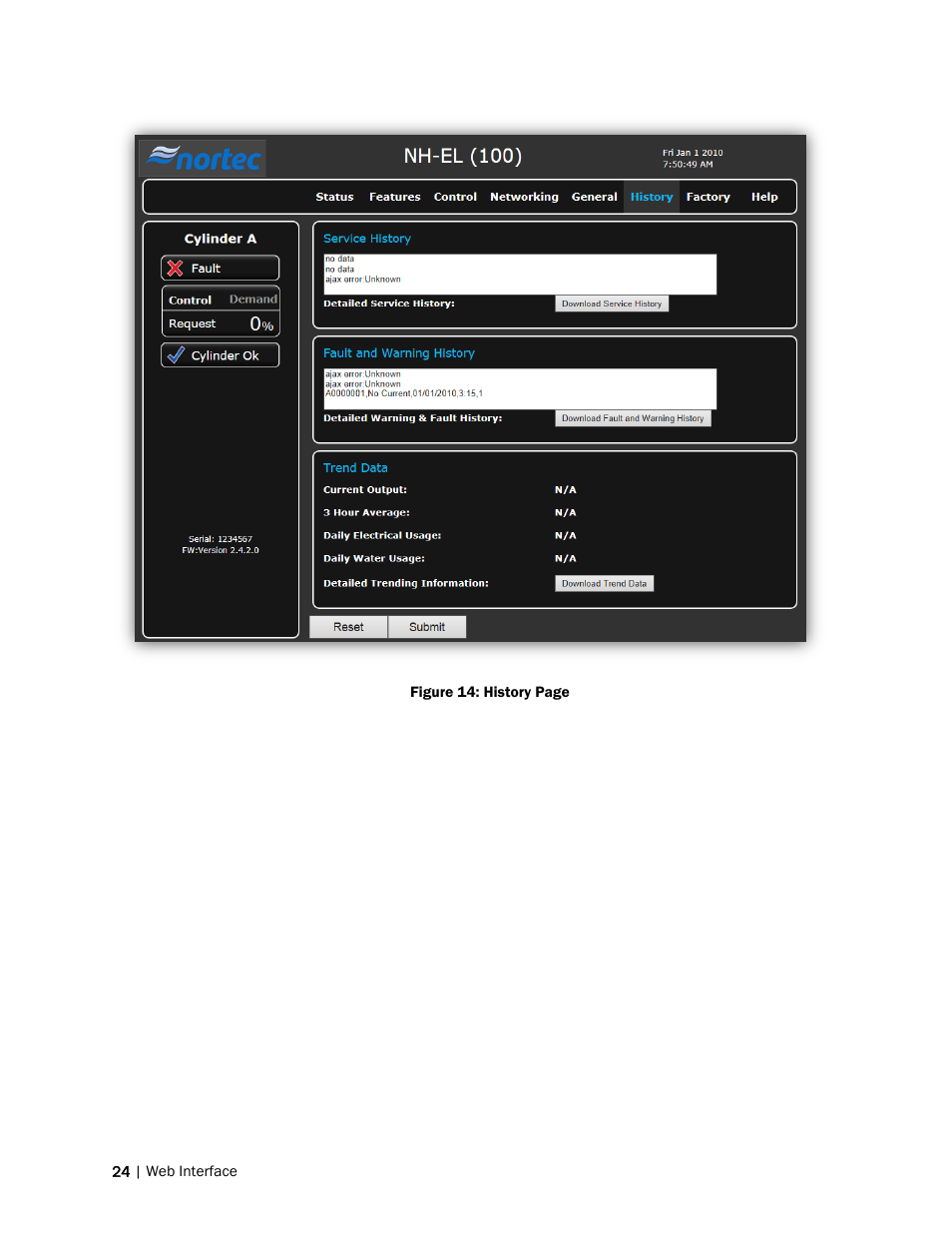 Nortec Remote Interface User Manual | Page 28 / 34