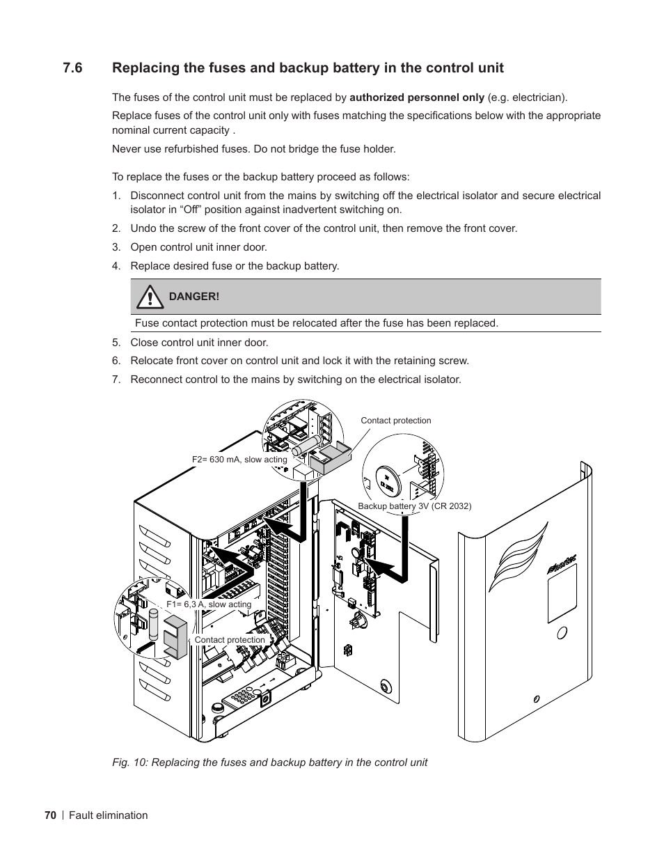 Nortec ME Control User Manual | Page 70 / 76