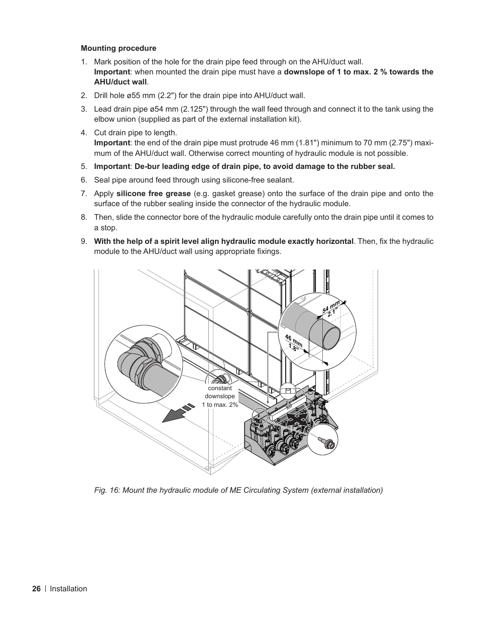 Nortec ME Control Installation User Manual | Page 26 / 48