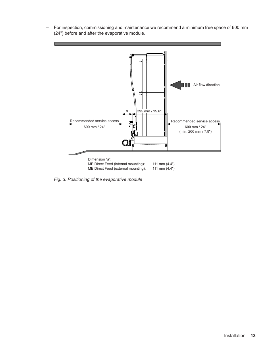 Nortec ME Direct Feed Installation User Manual | Page 13 / 48