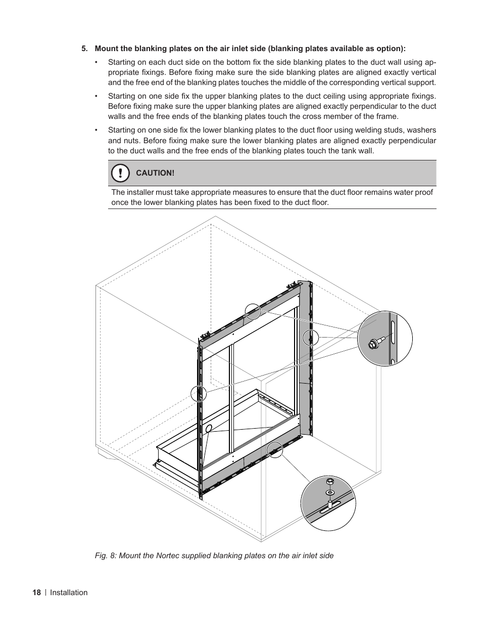 Nortec ME Direct Feed Installation User Manual | Page 18 / 48