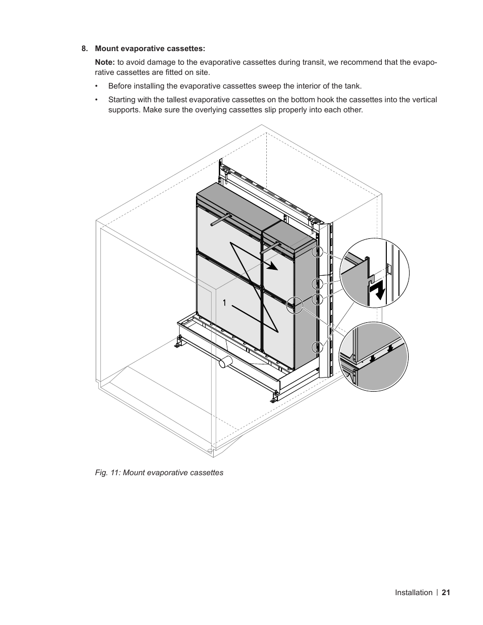 Nortec ME Direct Feed Installation User Manual | Page 21 / 48