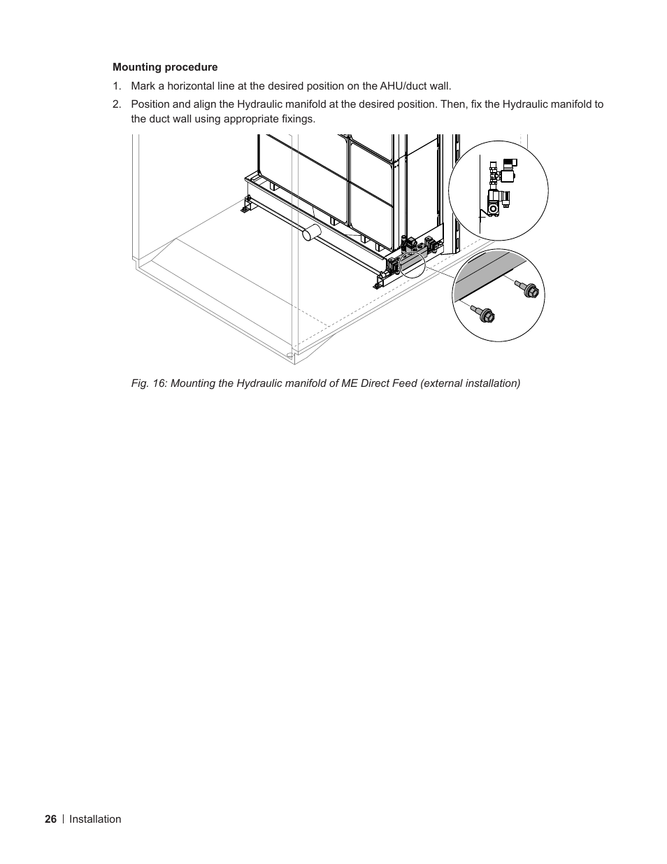 Nortec ME Direct Feed Installation User Manual | Page 26 / 48