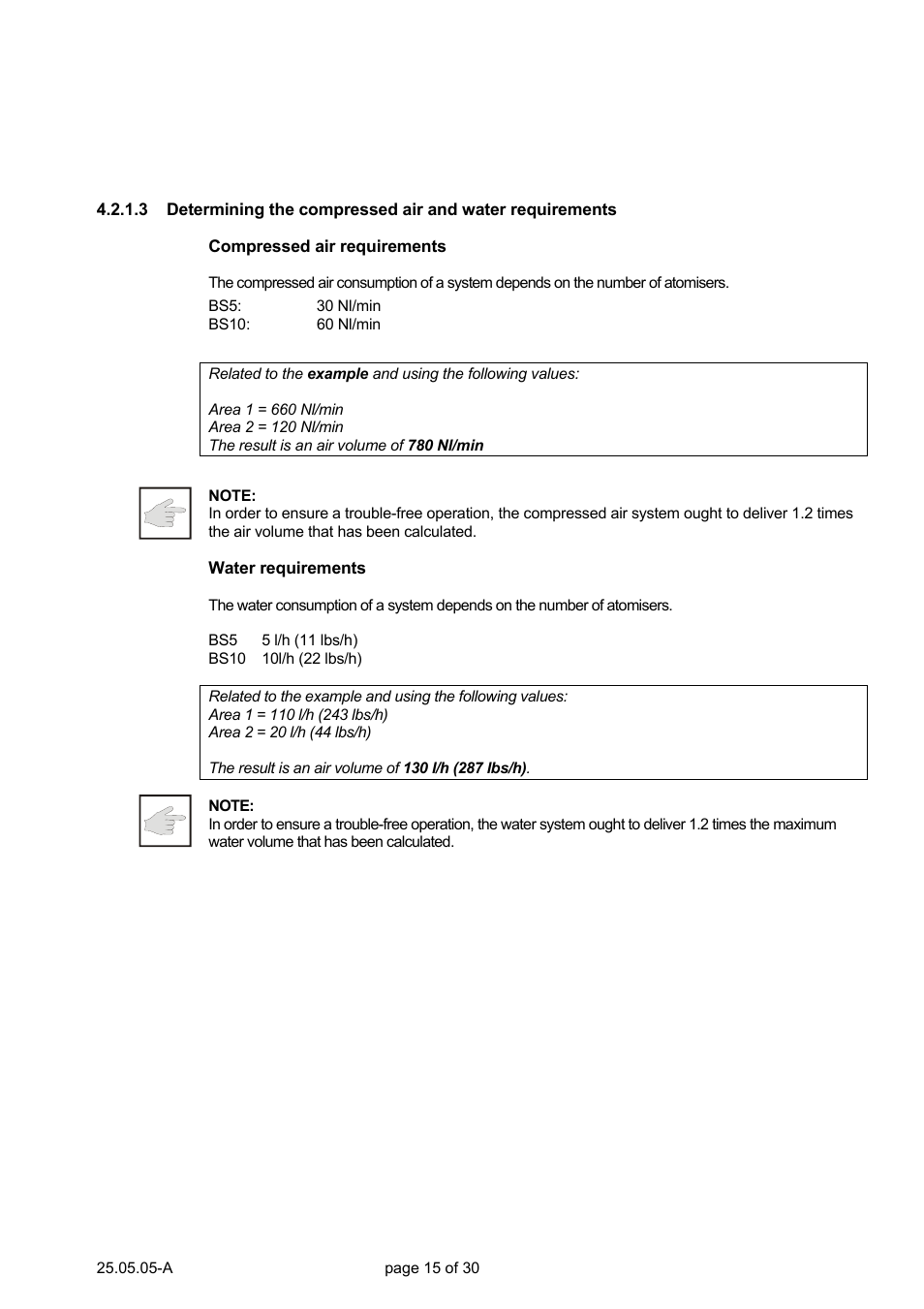 Nortec Air Humidification System BS User Manual | Page 15 / 30