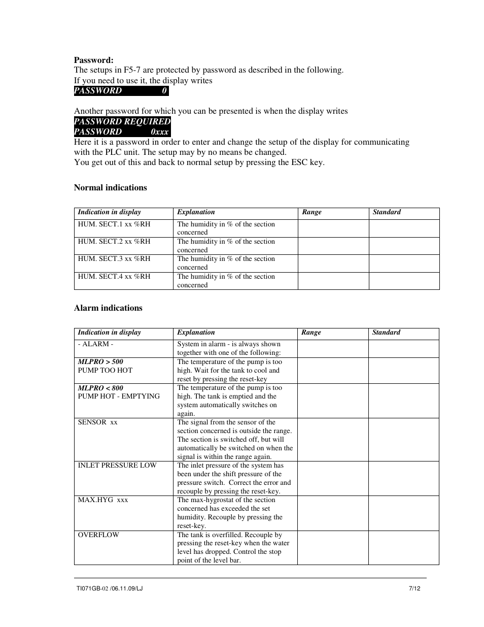 Nortec MLP RO pump station User Manual | Page 7 / 12