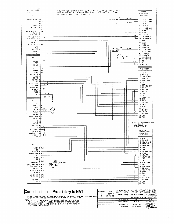 Confidential and proprietary to nat | Northern Airborne Technology NT030x User Manual | Page 39 / 56