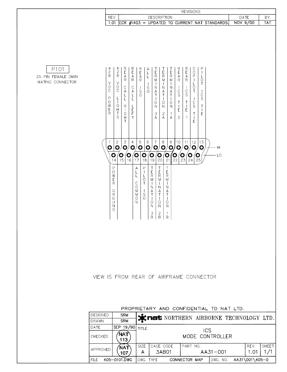 Connector map | Northern Airborne Technology AA83-100 User Manual | Page 17 / 32