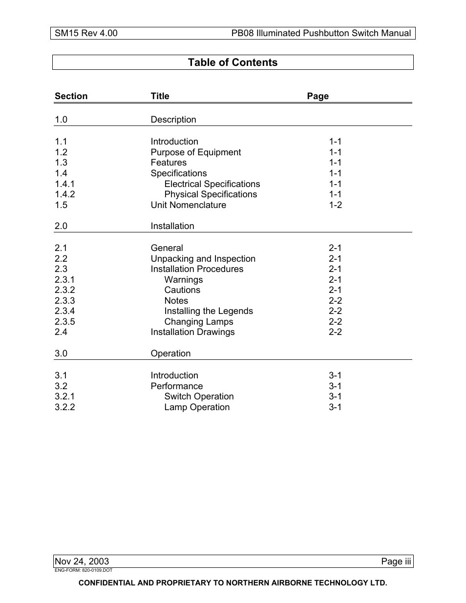 Northern Airborne Technology PB08 User Manual | Page 5 / 18