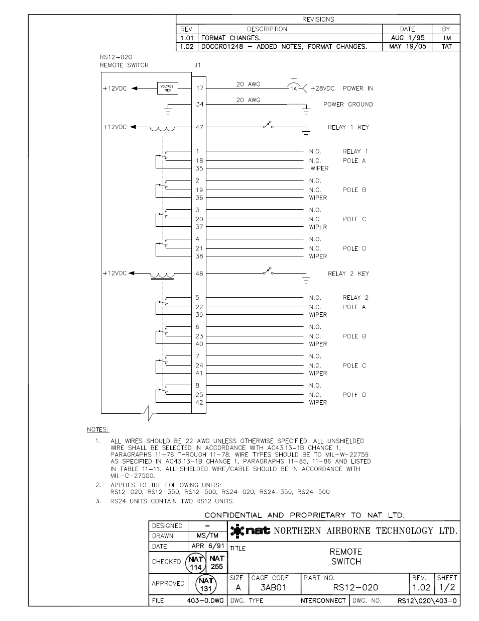 Interconnect | Northern Airborne Technology RS12 User Manual | Page 19 / 38