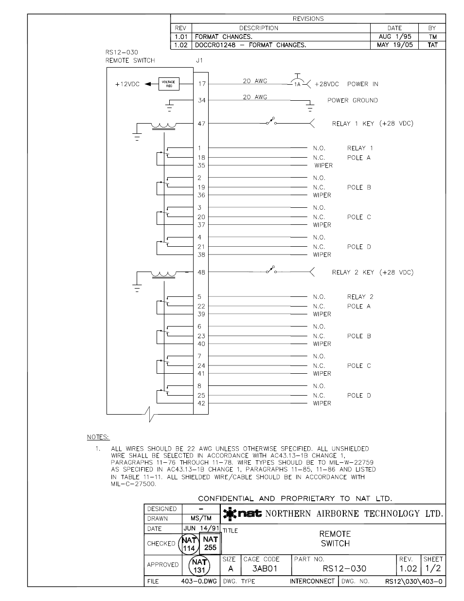 Interconnect | Northern Airborne Technology RS12 User Manual | Page 23 / 38