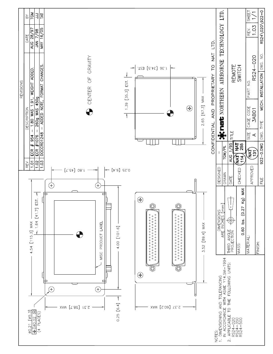 Mech installation | Northern Airborne Technology RS12 User Manual | Page 31 / 38