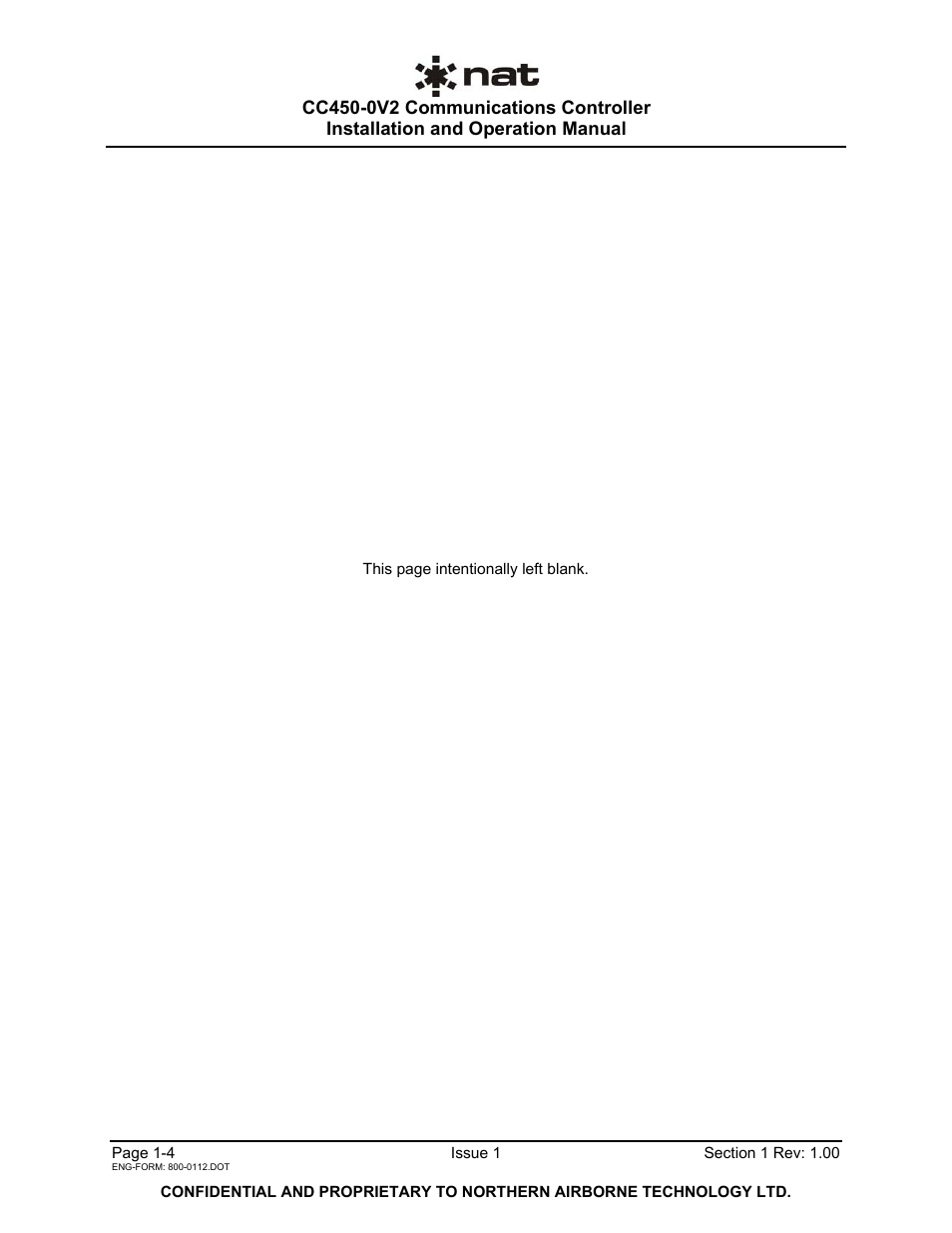 Northern Airborne Technology CC250 User Manual | Page 10 / 46