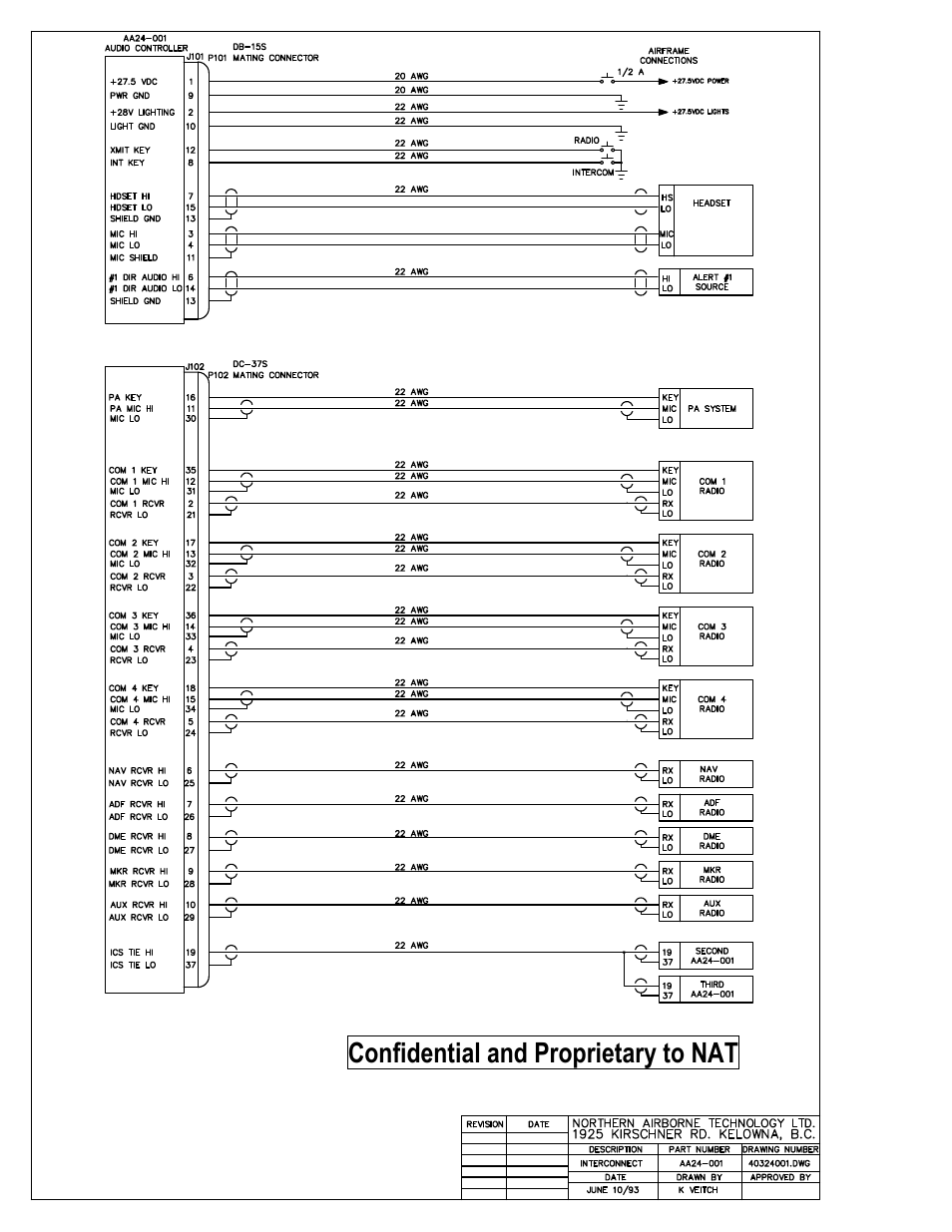 Confidential and proprietary to nat | Northern Airborne Technology AA24 User Manual | Page 19 / 45