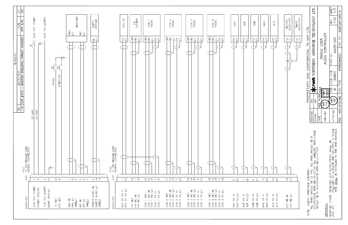 Interconnect | Northern Airborne Technology AA24 User Manual | Page 35 / 45