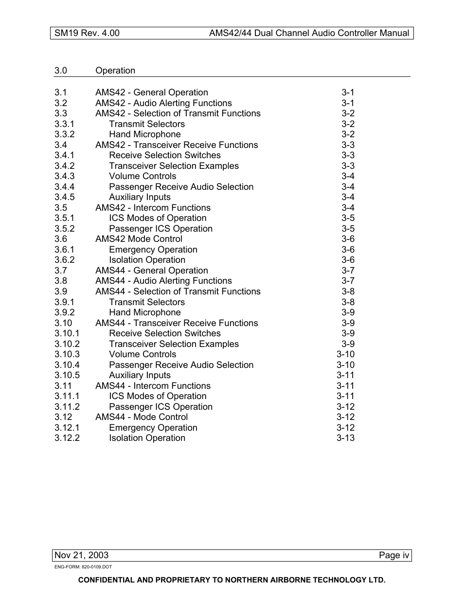 Northern Airborne Technology AMS42 User Manual | Page 13 / 68