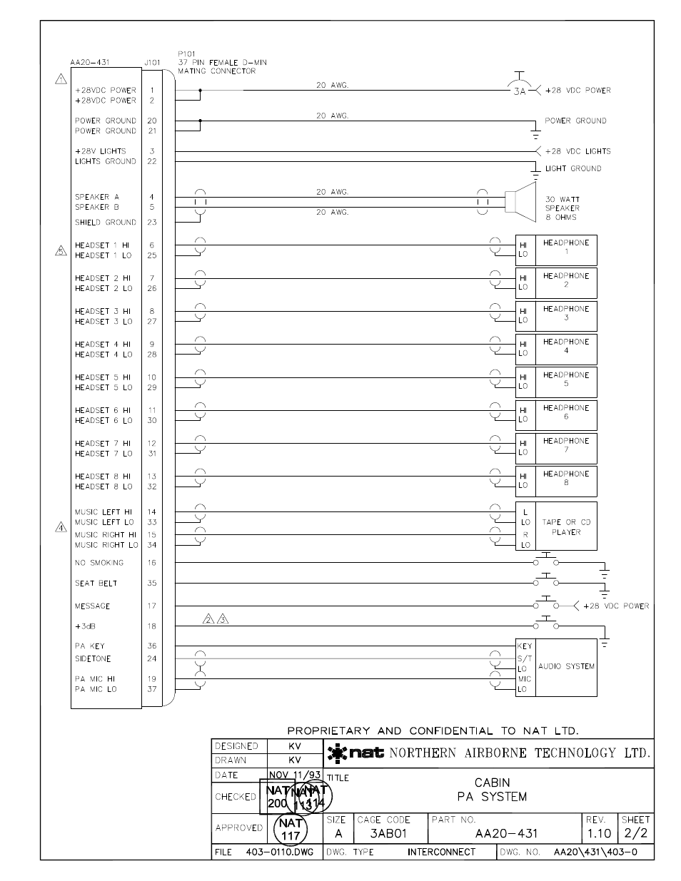 Northern Airborne Technology AA20-431 User Manual | Page 18 / 28