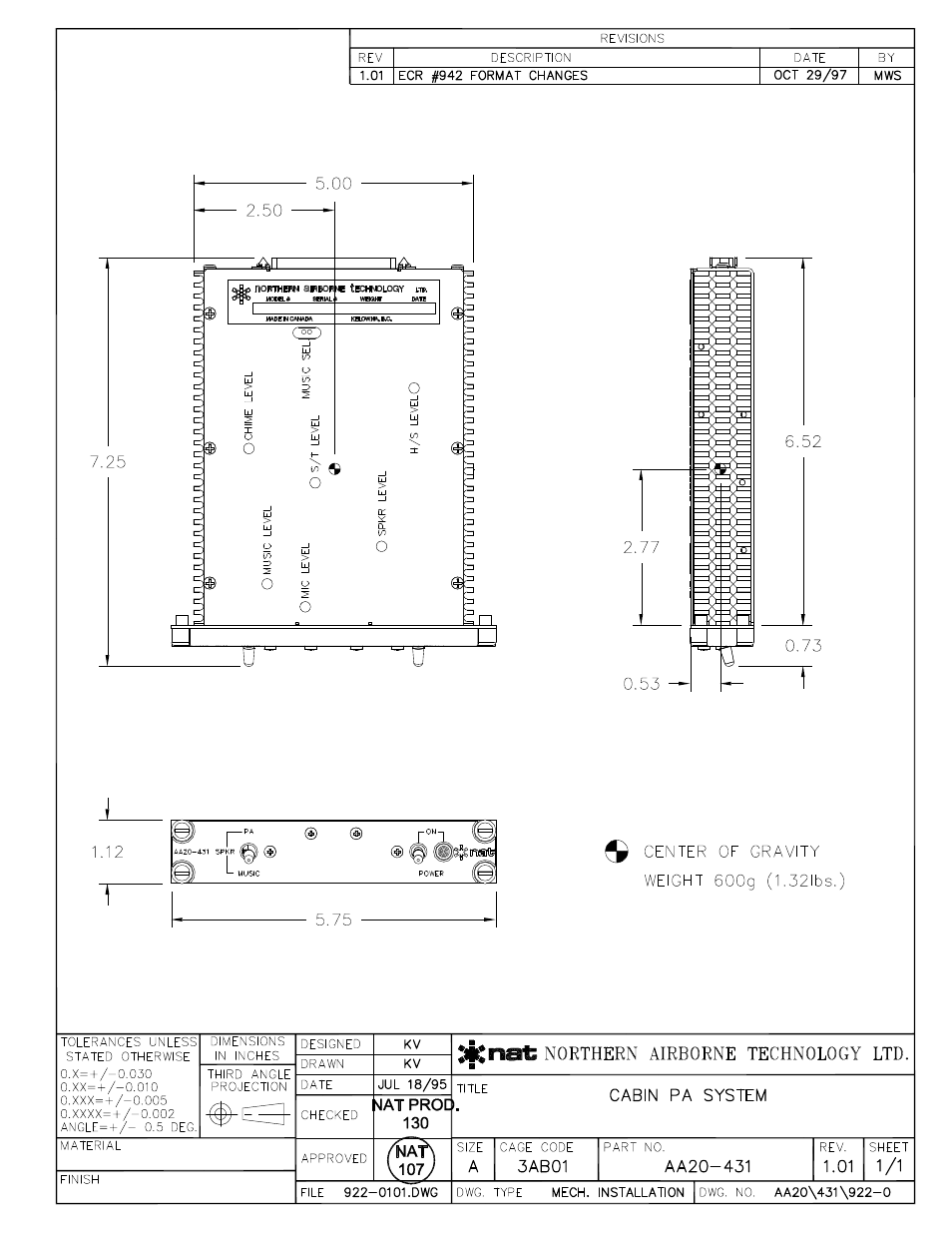 Northern Airborne Technology AA20-431 User Manual | Page 24 / 28