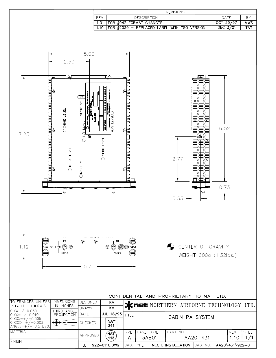 Northern Airborne Technology AA20-431 User Manual | Page 25 / 28
