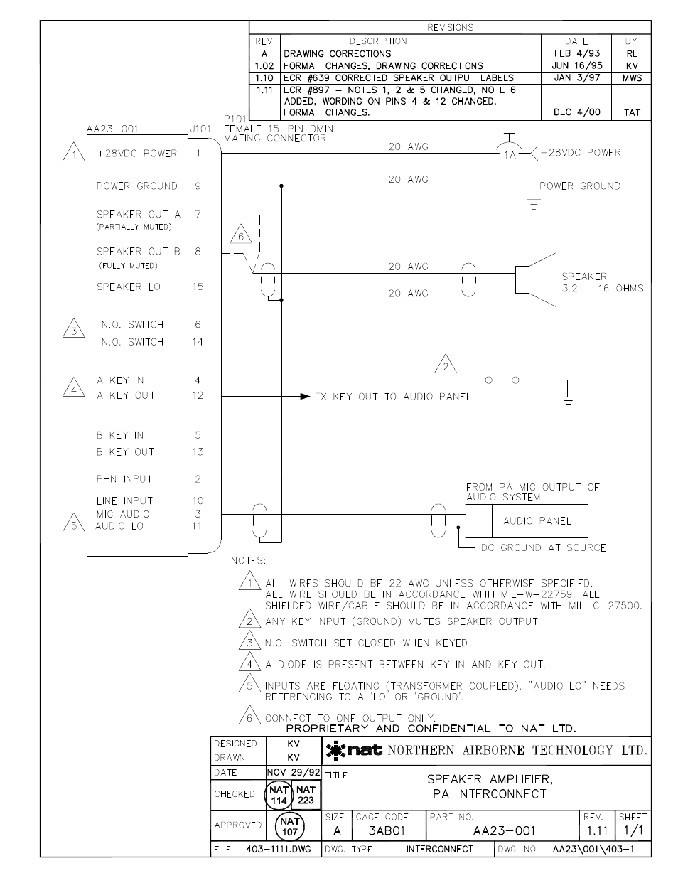 Northern Airborne Technology AA23 User Manual | Page 23 / 38