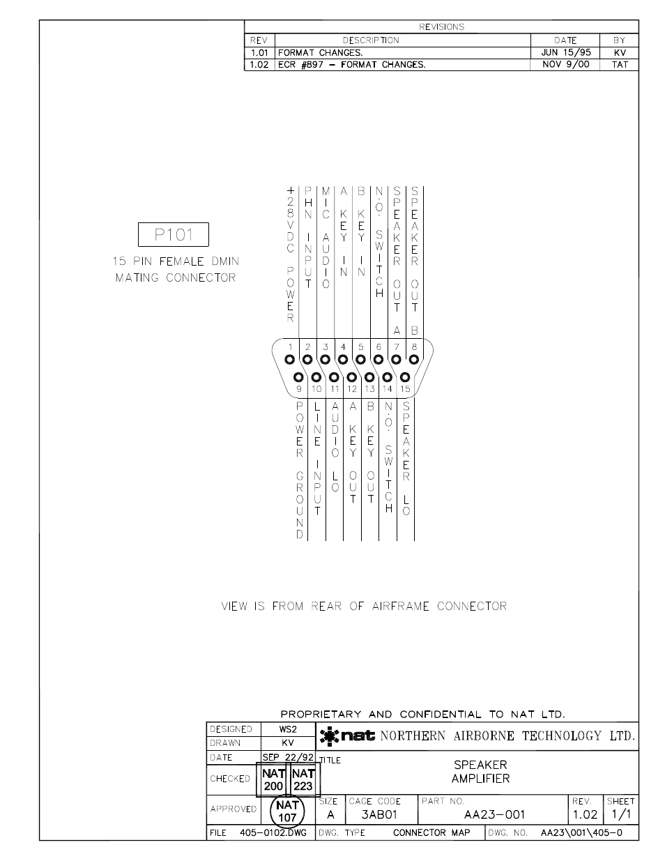 Connector map | Northern Airborne Technology AA23 User Manual | Page 27 / 38