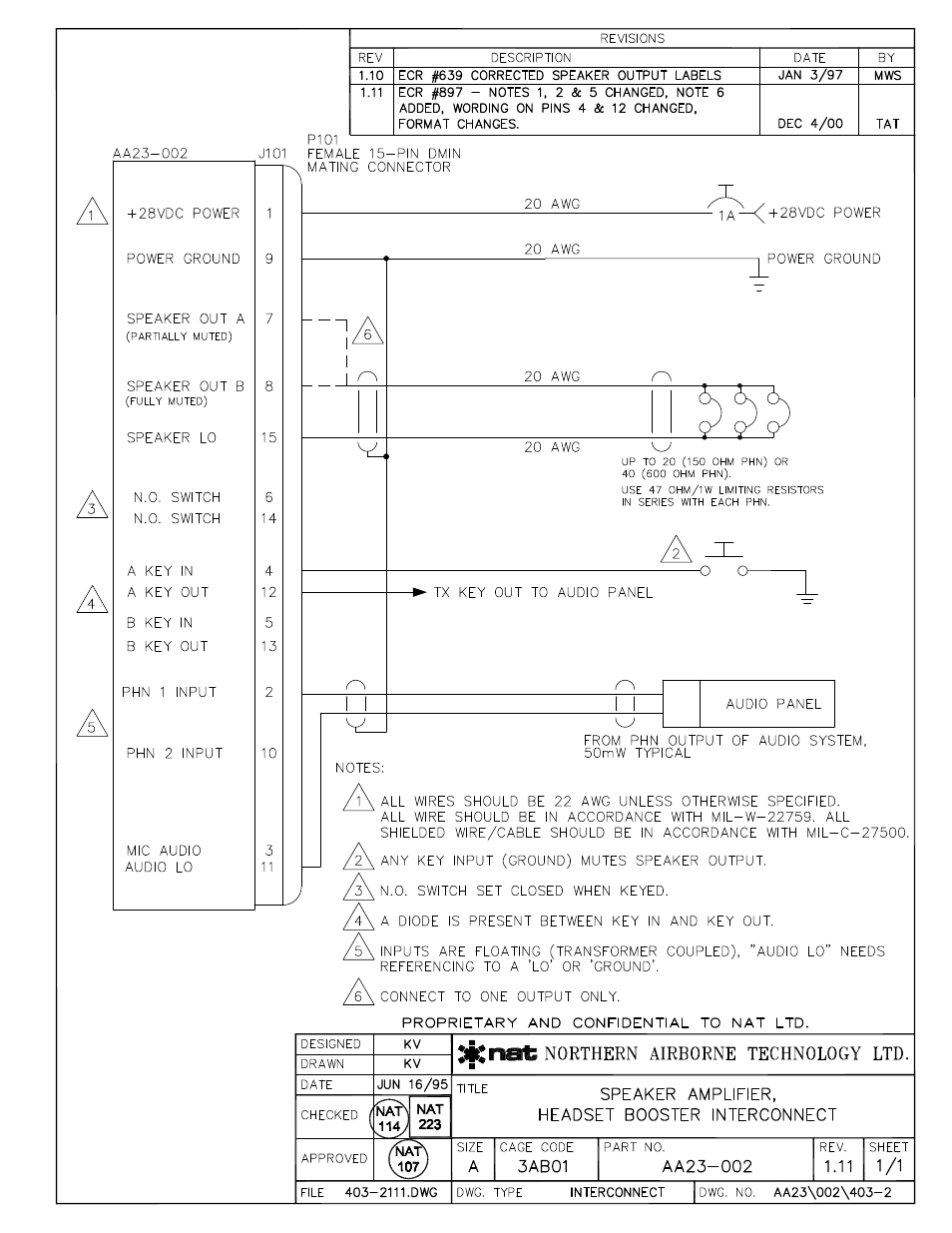 Northern Airborne Technology AA23 User Manual | Page 33 / 38