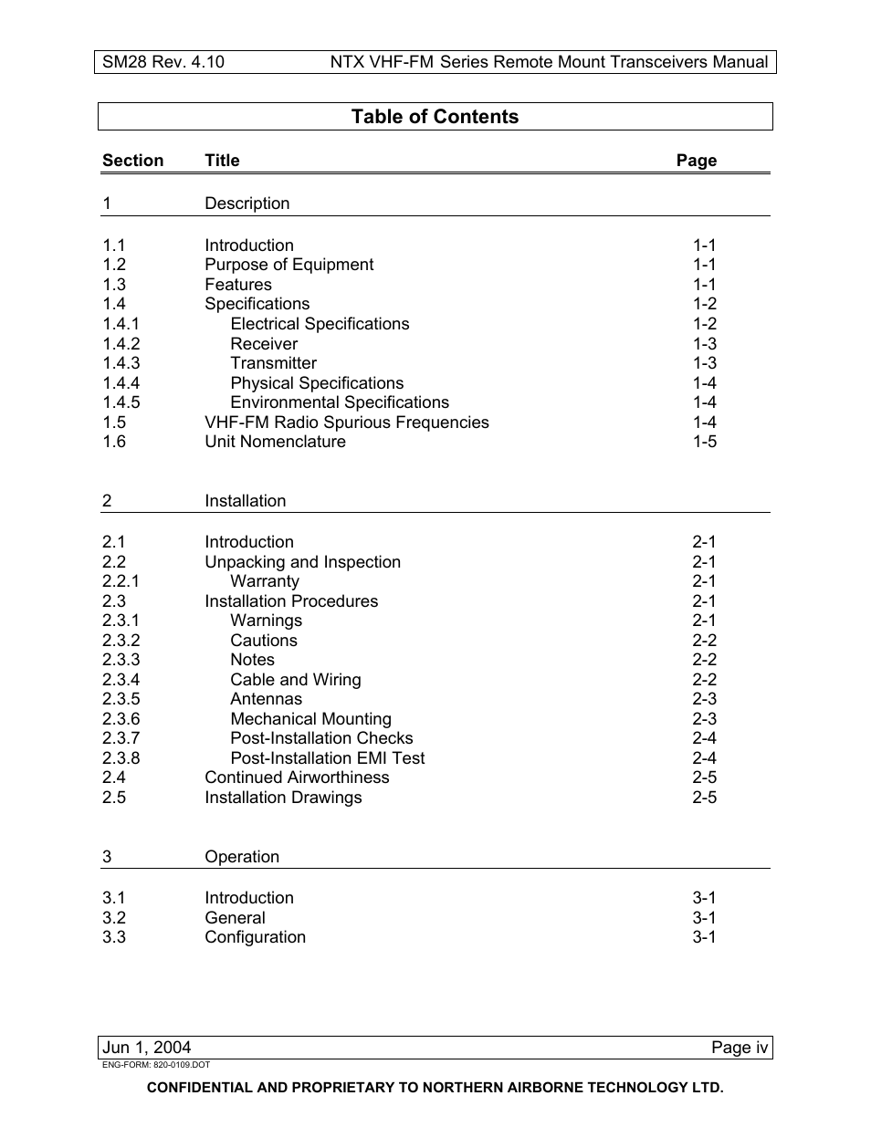 Northern Airborne Technology NTX User Manual | Page 13 / 50