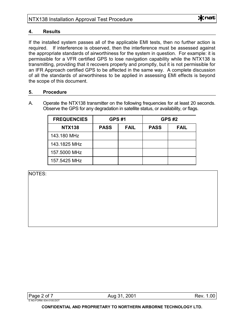 Northern Airborne Technology NTX User Manual | Page 36 / 50