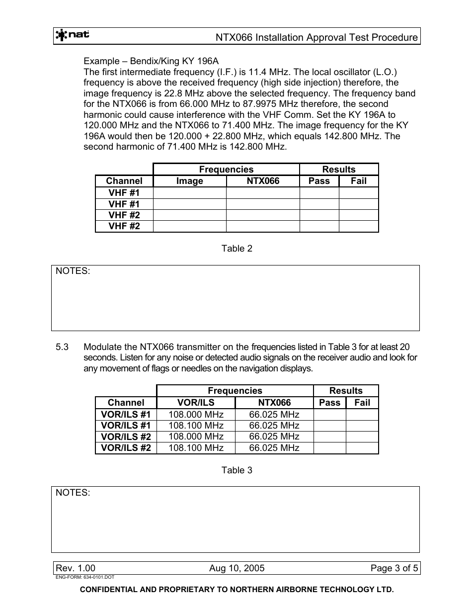 Northern Airborne Technology NTX User Manual | Page 45 / 50