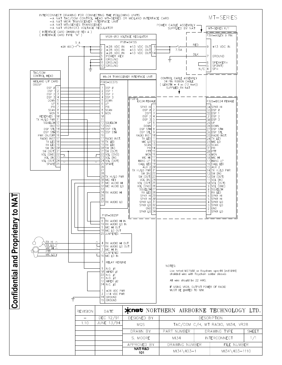 Interconnect | Northern Airborne Technology MI34 User Manual | Page 15 / 26