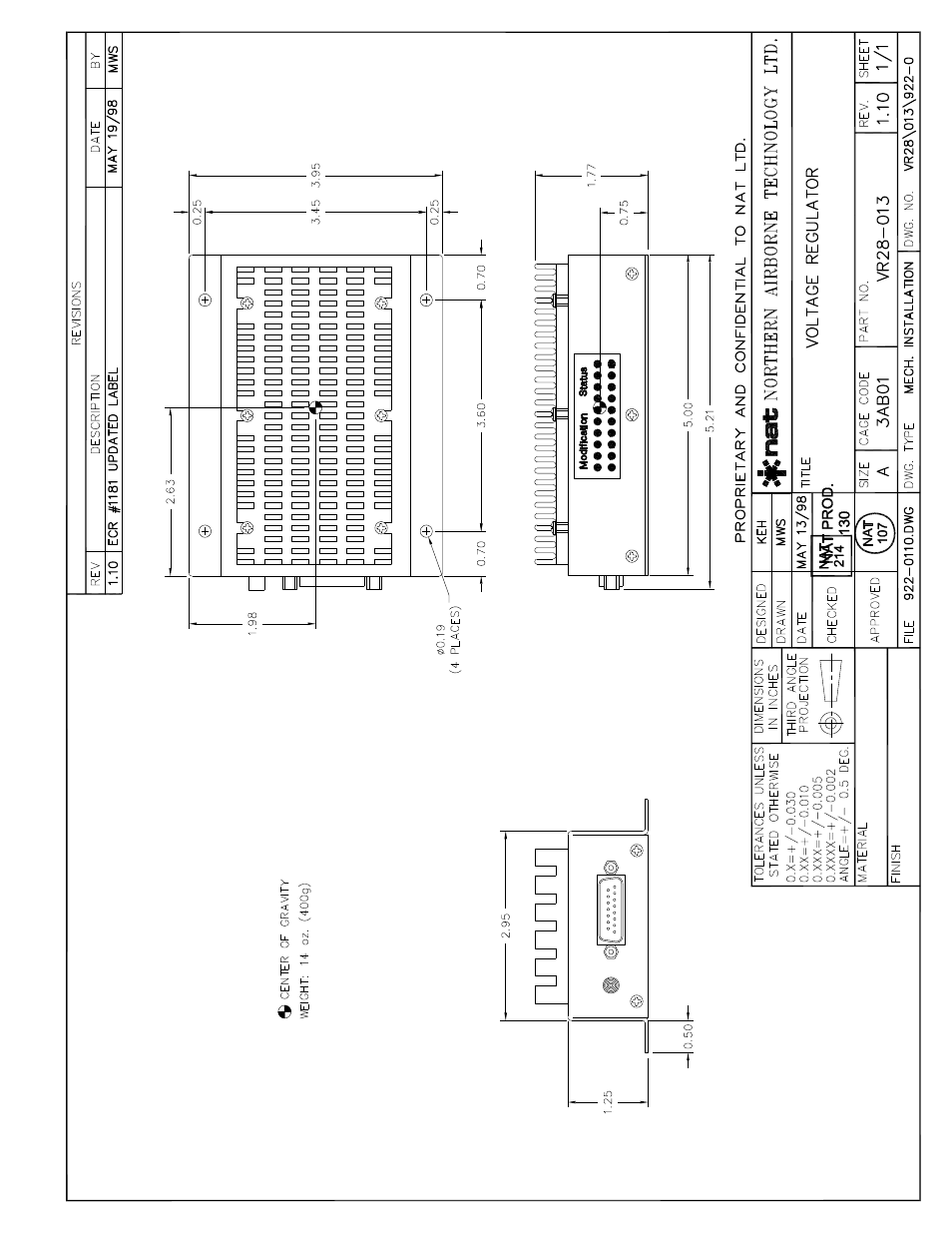 Northern Airborne Technology VR28 User Manual | Page 21 / 26