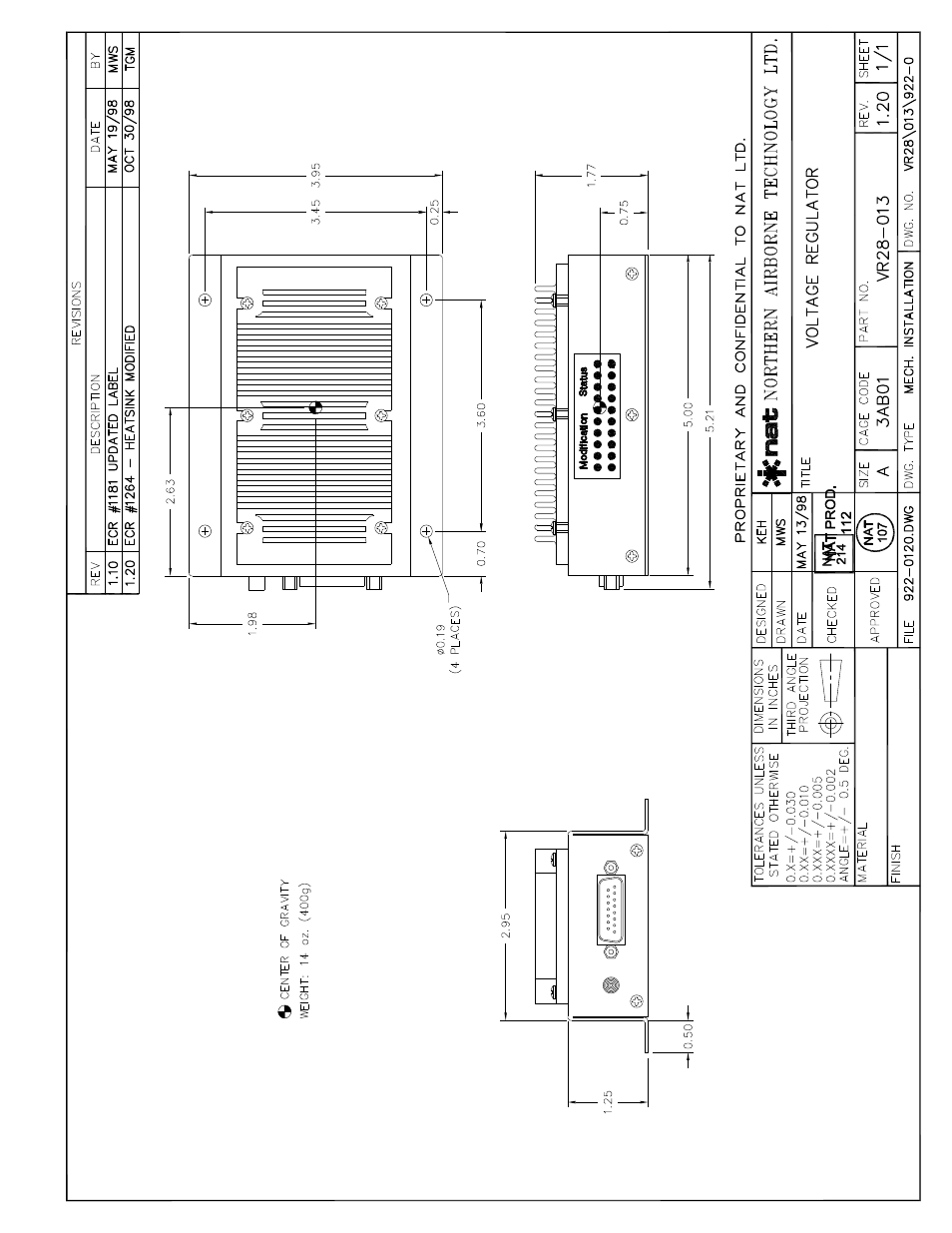 Northern Airborne Technology VR28 User Manual | Page 23 / 26
