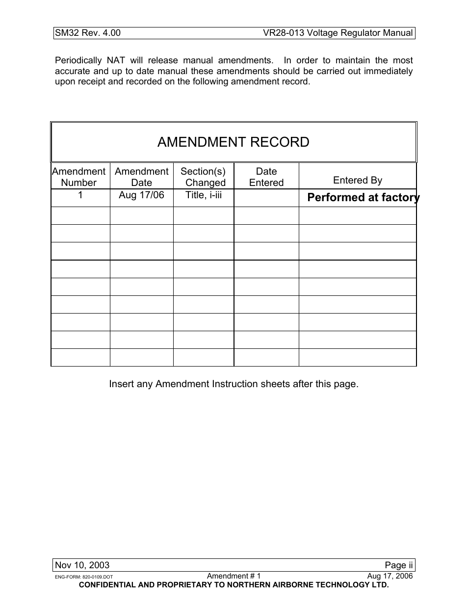 Northern Airborne Technology VR28 User Manual | Page 3 / 26