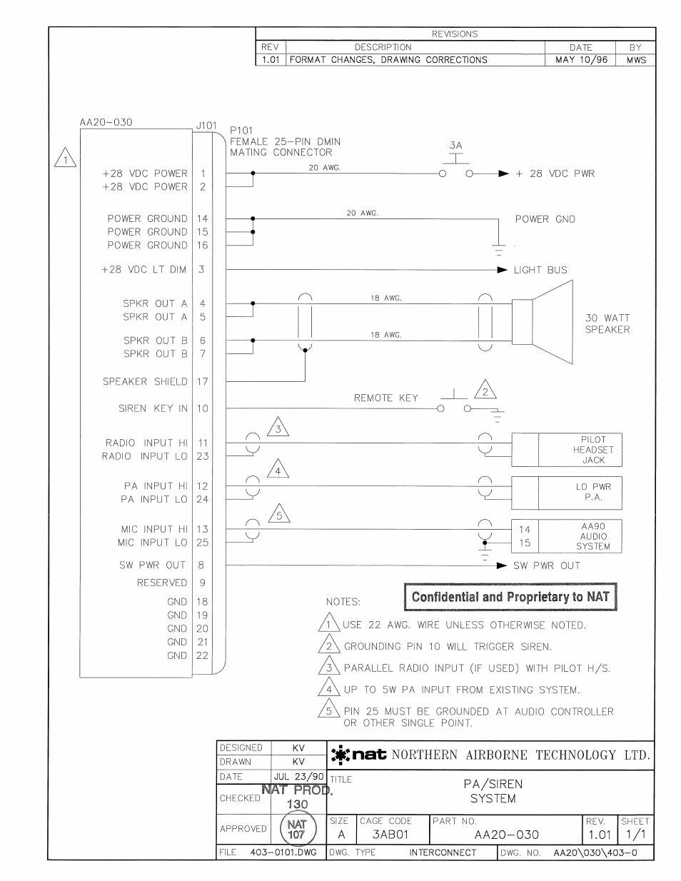 Interconnect | Northern Airborne Technology AA20 User Manual | Page 14 / 29