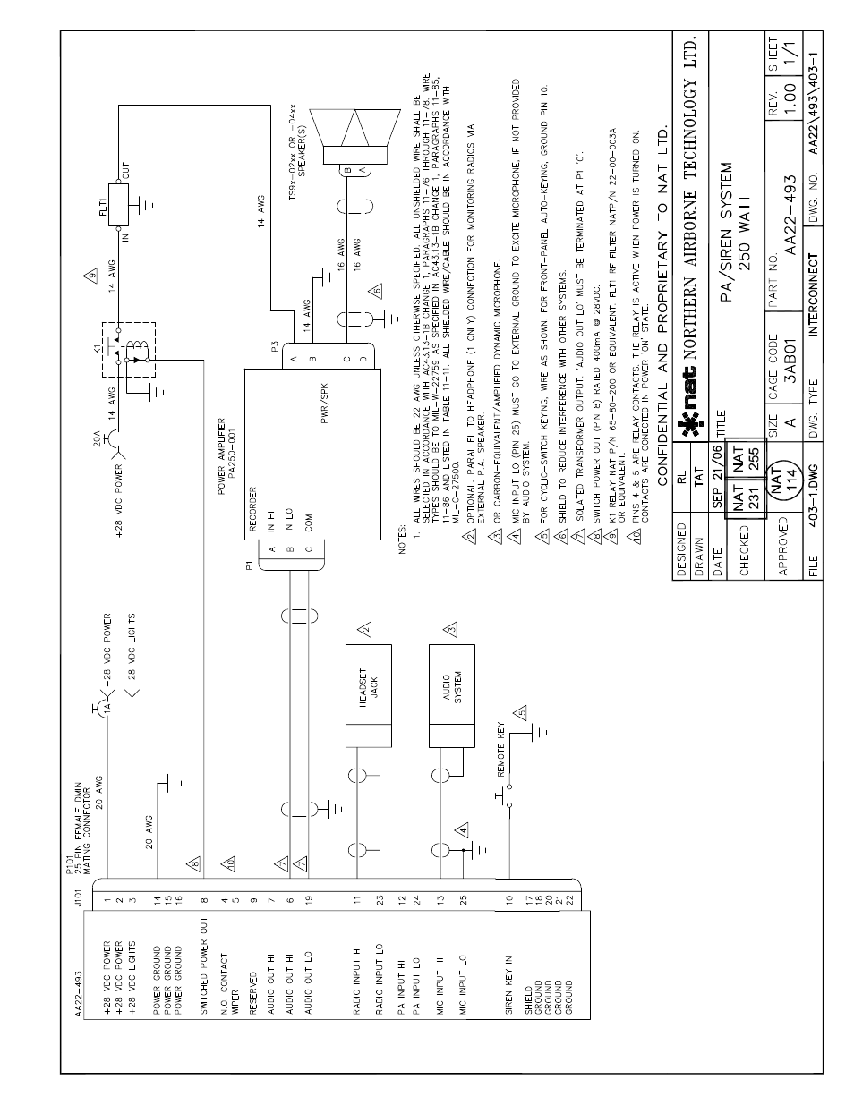 Interconnect | Northern Airborne Technology AA22 User Manual | Page 32 / 38