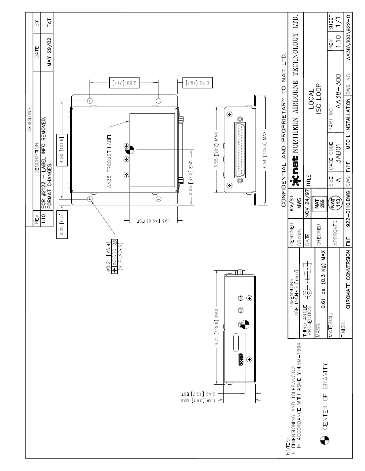 Northern Airborne Technology AA38-3xx User Manual | Page 19 / 25