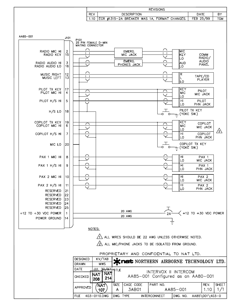 Northern Airborne Technology AA85 User Manual | Page 25 / 59