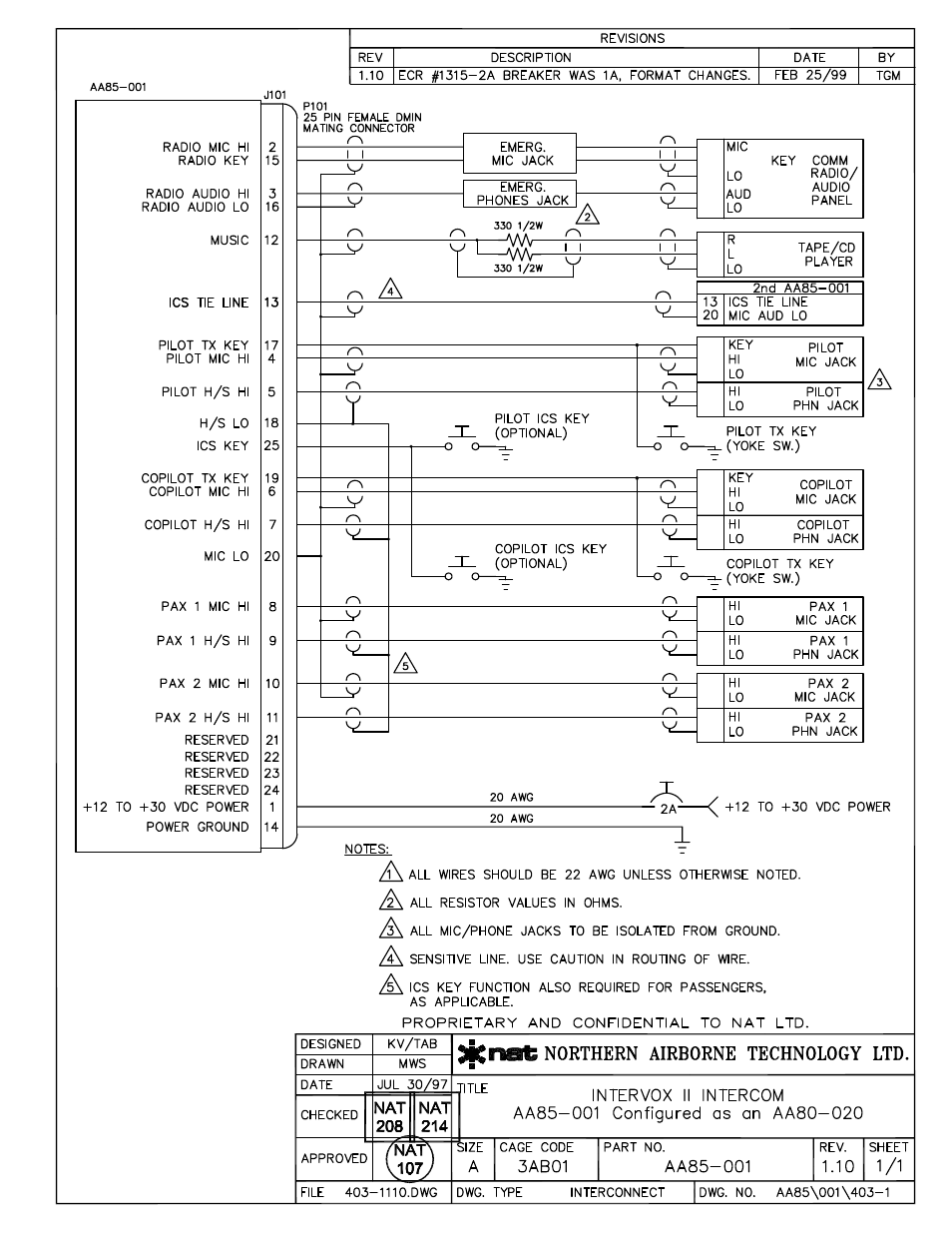 Northern Airborne Technology AA85 User Manual | Page 27 / 59