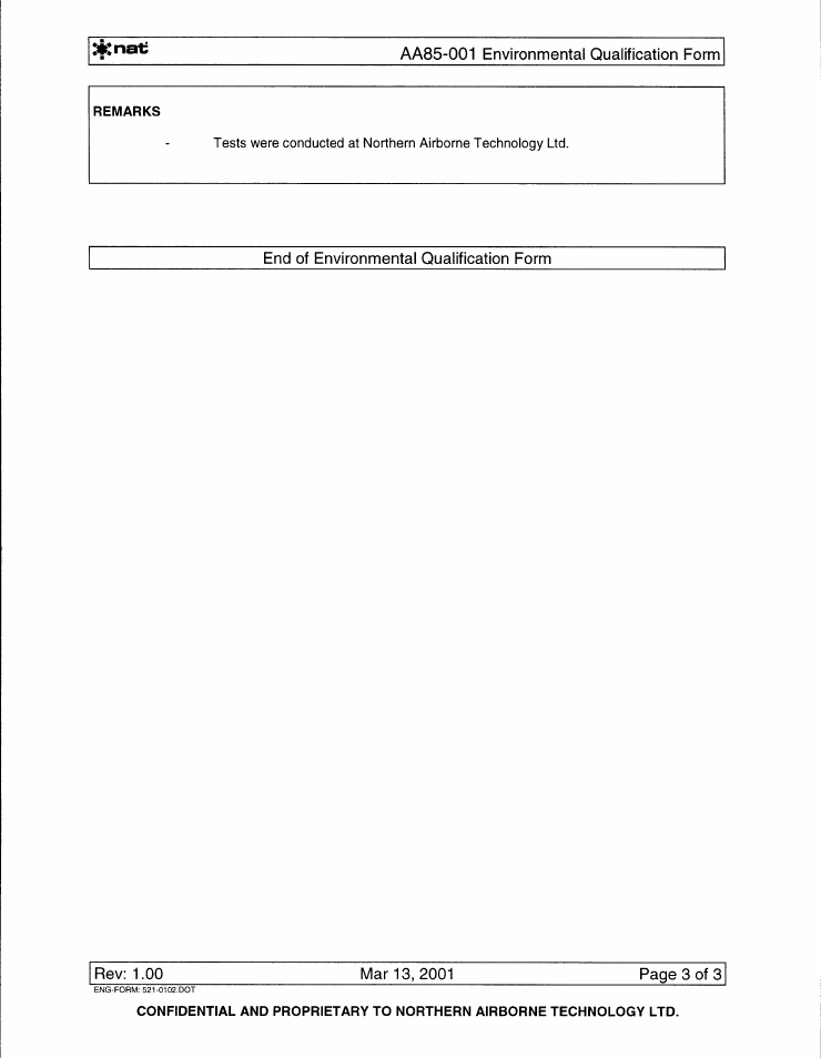 Northern Airborne Technology AA85 User Manual | Page 45 / 59