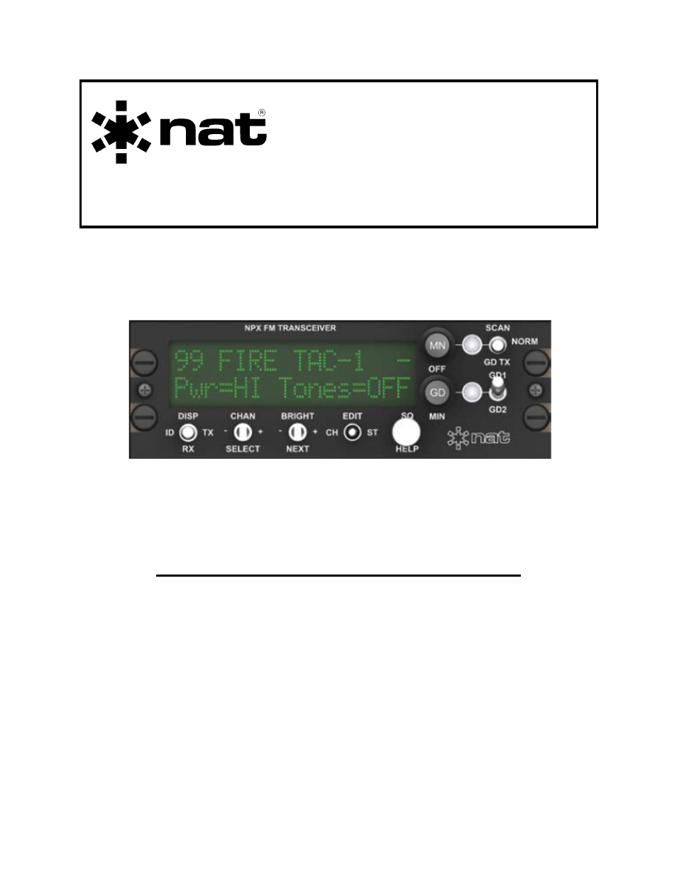 Northern Airborne Technology NPX138 User Manual | 53 pages
