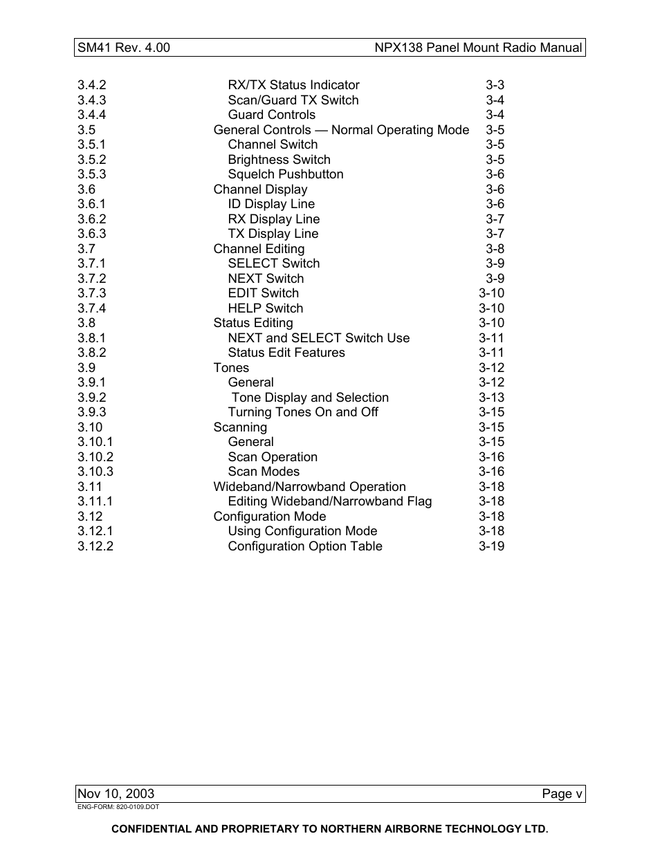Northern Airborne Technology NPX138 User Manual | Page 12 / 53