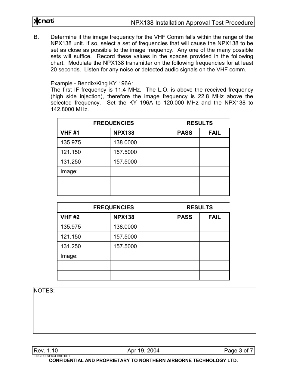 Northern Airborne Technology NPX138 User Manual | Page 28 / 53