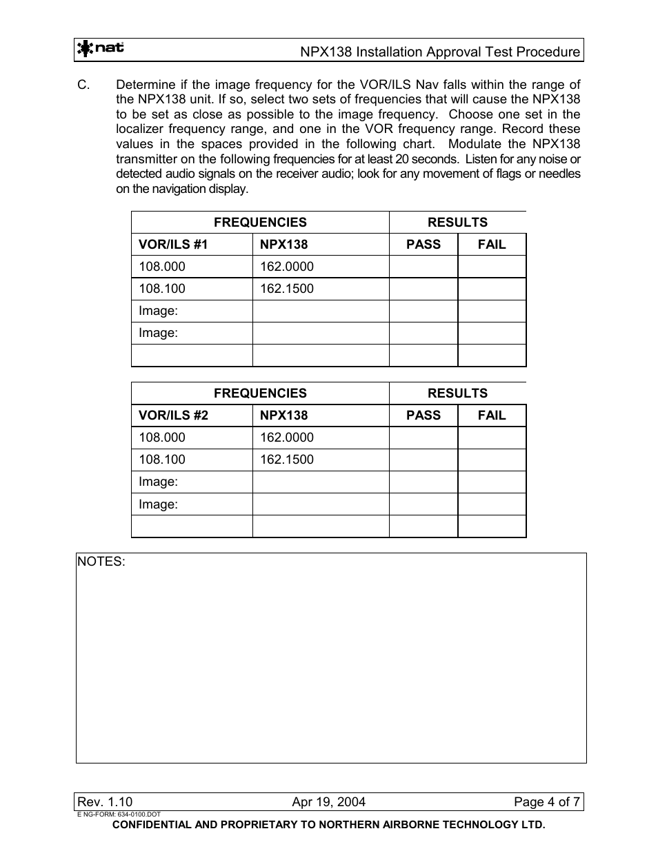 Northern Airborne Technology NPX138 User Manual | Page 29 / 53