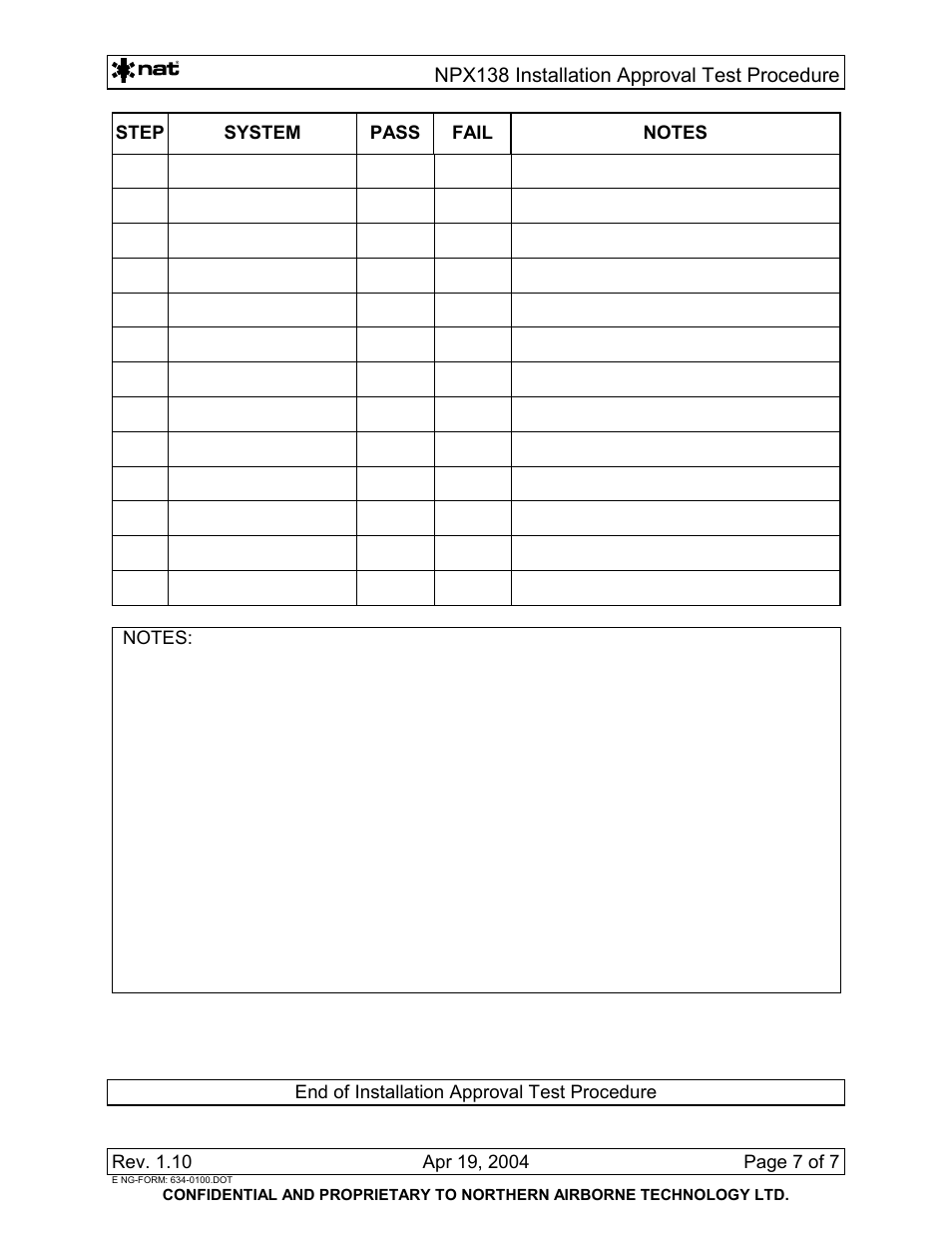 Northern Airborne Technology NPX138 User Manual | Page 32 / 53