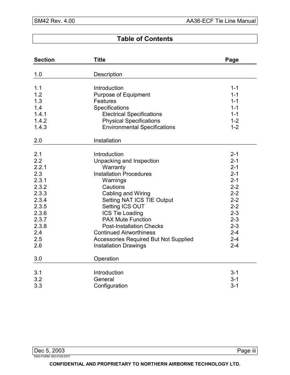 Northern Airborne Technology AA36-002 User Manual | Page 5 / 20