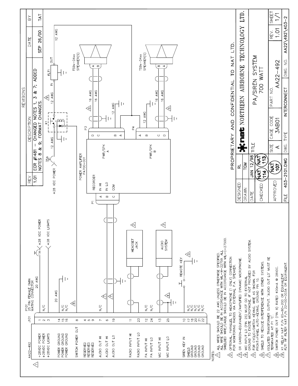 Northern Airborne Technology PA700 User Manual | Page 18 / 29