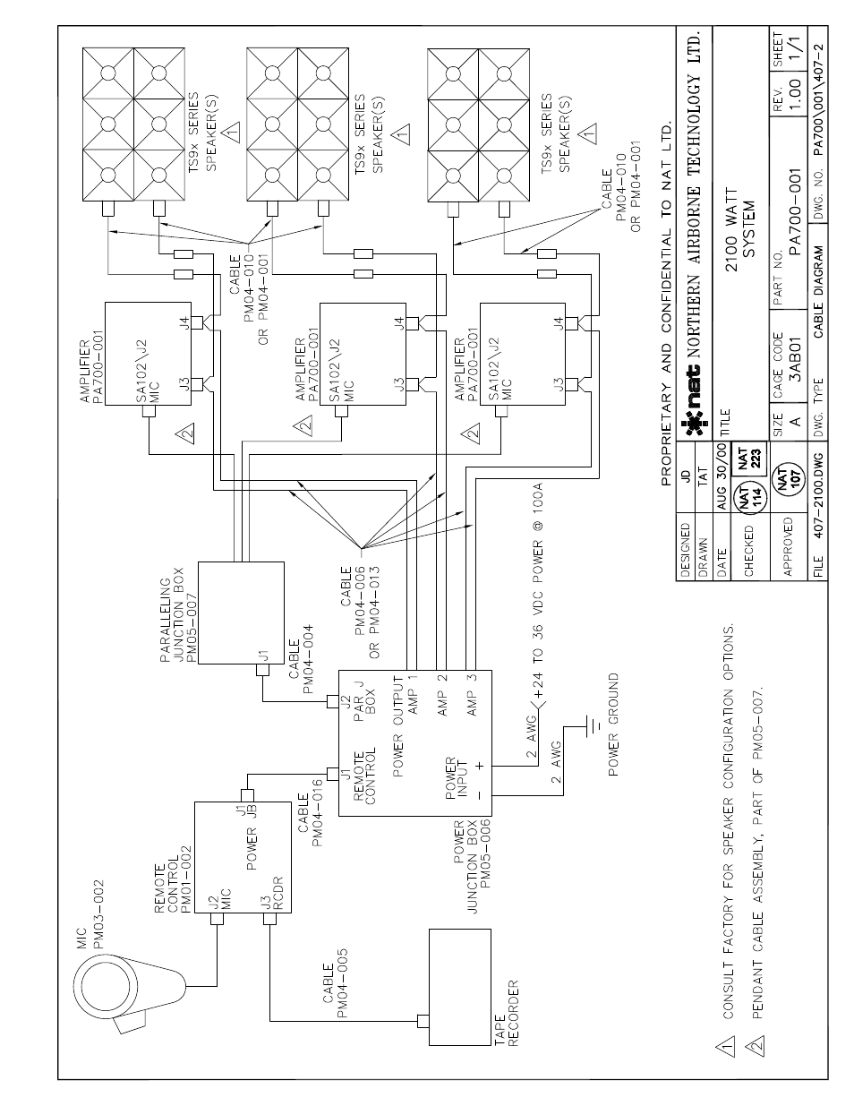 Northern Airborne Technology PA700 User Manual | Page 23 / 29