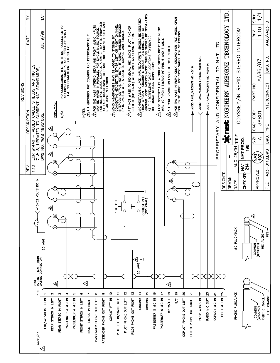 Interconnect | Northern Airborne Technology AA86 User Manual | Page 15 / 25