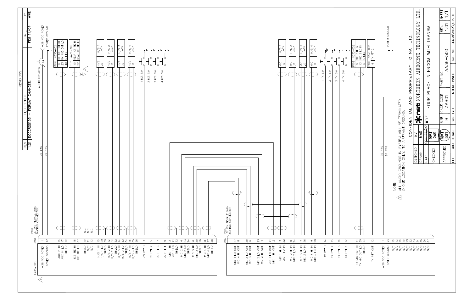 Interconnect | Northern Airborne Technology AA38-5xx User Manual | Page 24 / 43