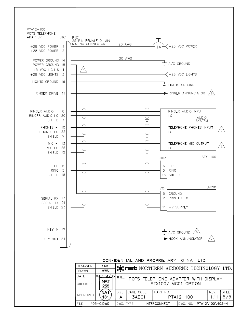 Northern Airborne Technology PTA12-1xx User Manual | Page 18 / 32